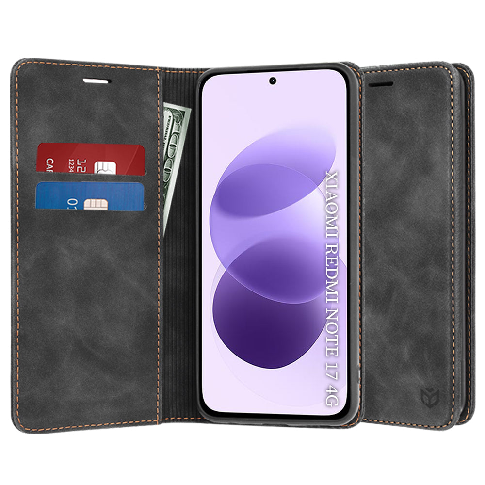 Etui do Xiaomi Redmi Note 17 4G / Note 17 5G, Techsuit, Confy, czarne