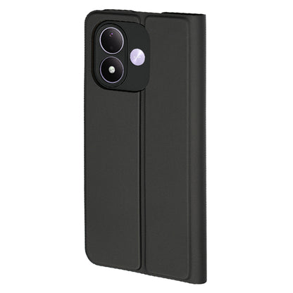 Case for Xiaomi Redmi Note 17 4G / Note 17 5G, Techsuit, Magskin Book, Black