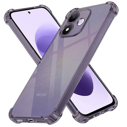 Case for Xiaomi Redmi Note 17 4G / Note 17 5G, Techsuit, Shockproof Clear, Smoky