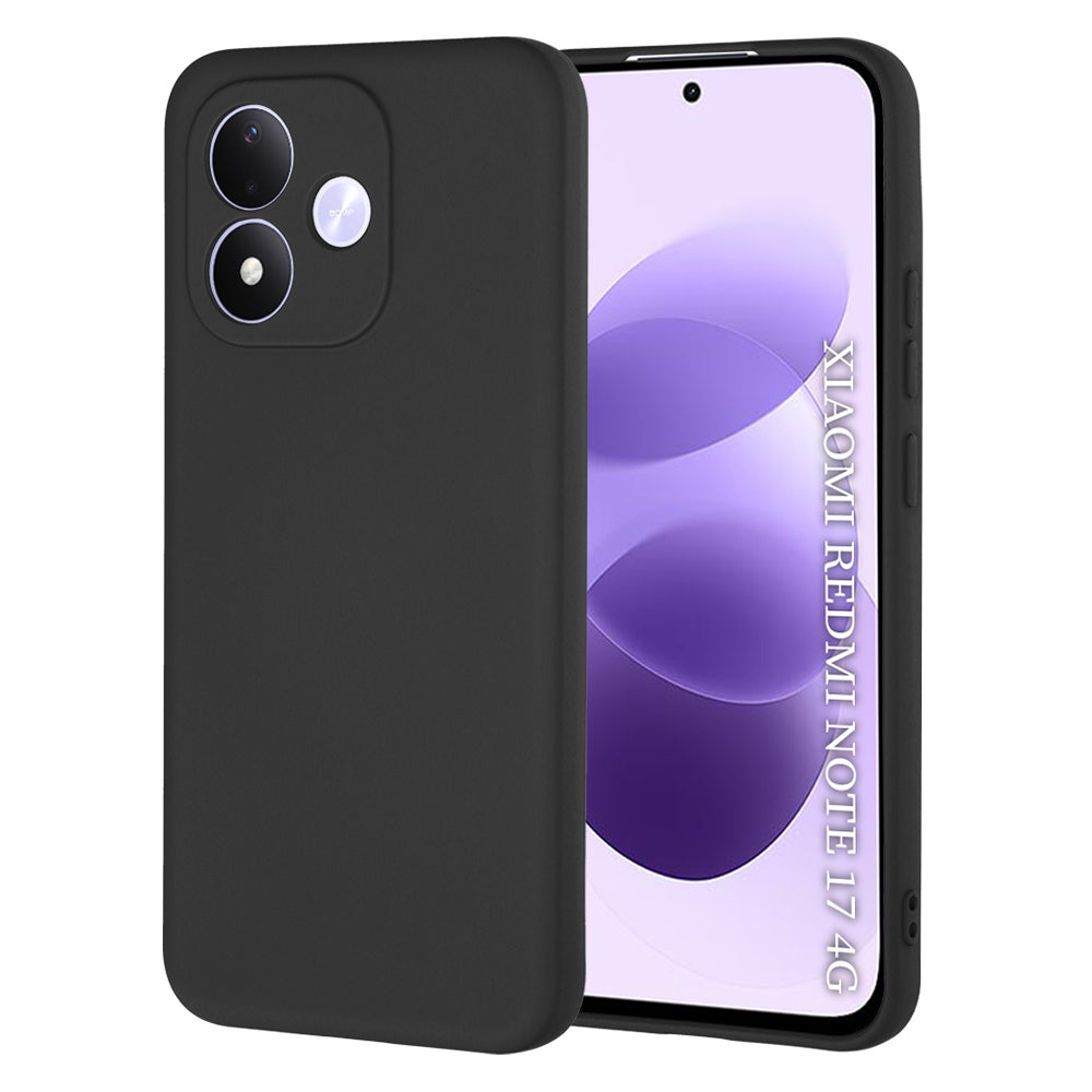 Etui na Xiaomi Redmi Note 17 4G / Note 17 5G, Techsuit, SoftFlex, czarne