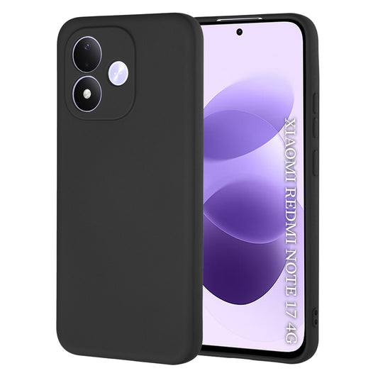 Etui na Xiaomi Redmi Note 17 4G / Note 17 5G, Techsuit, SoftFlex, czarne