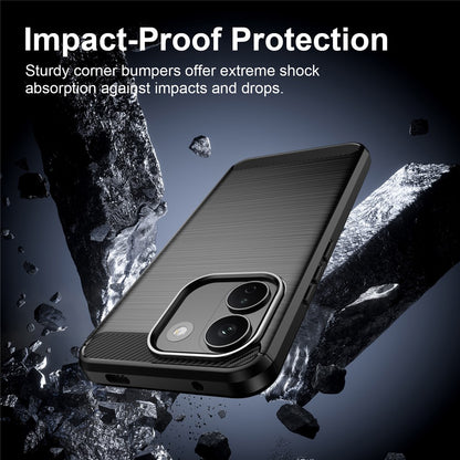Etui na Xiaomi Redmi Note 17 Pro Max, Techsuit, Carbon, Czarny