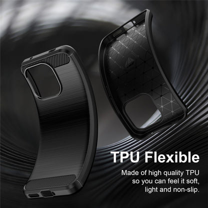 Etui na Xiaomi Redmi Note 17 Pro Max, Techsuit, Carbon, Czarny