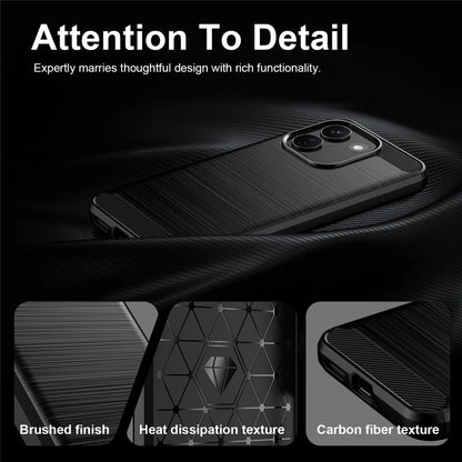 Etui na Xiaomi Redmi Note 17 Pro Max, Techsuit, Carbon, Czarny