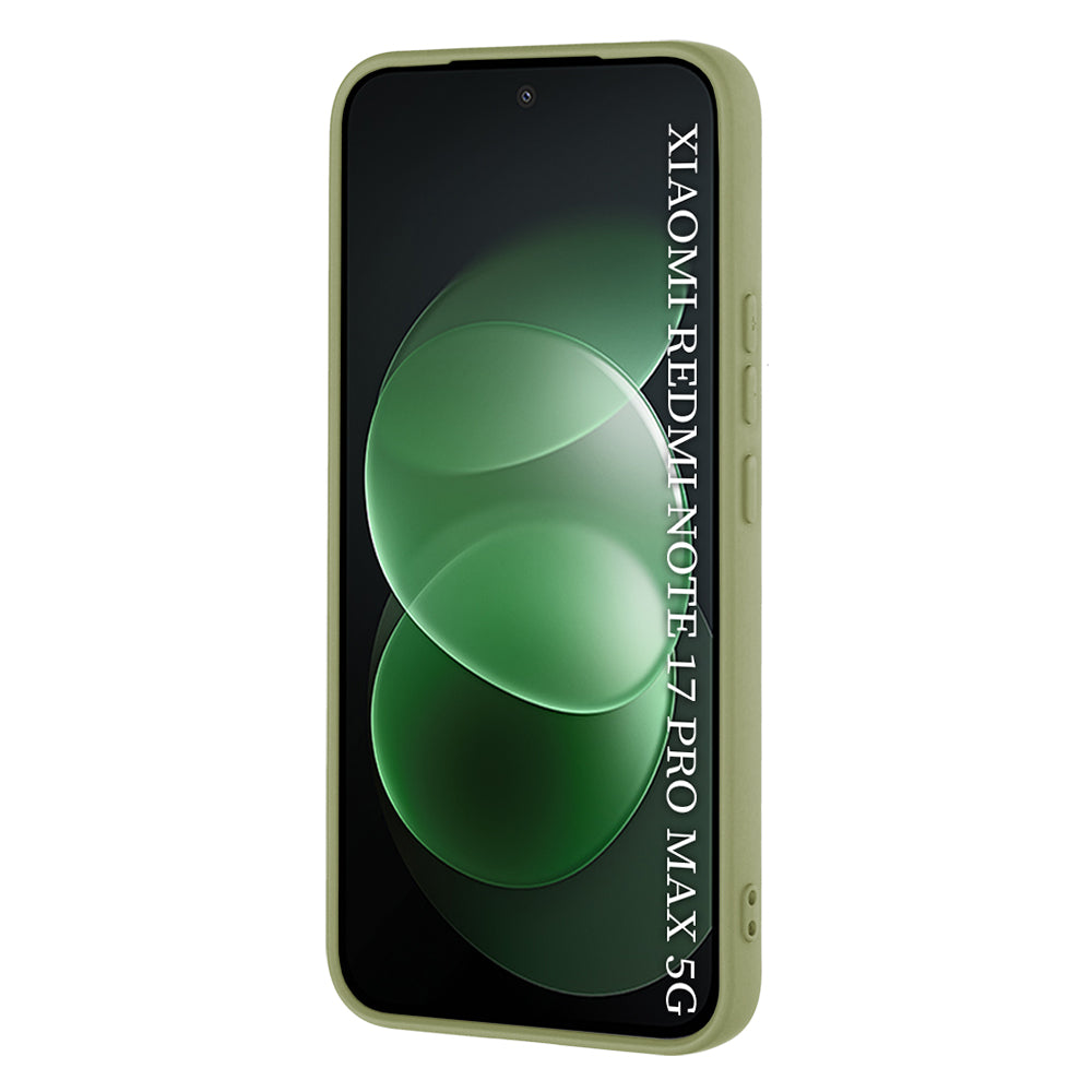 Case for Xiaomi Redmi Note 17 Pro Max, Techsuit, SoftFlex, Matcha