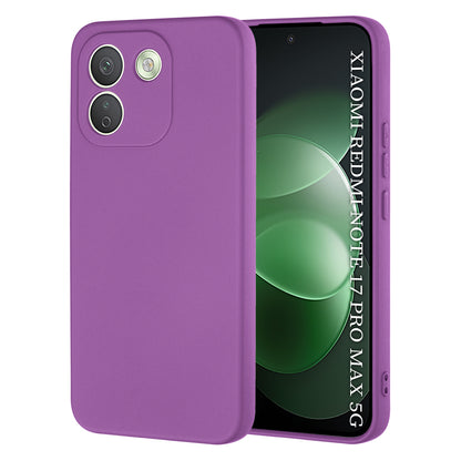 Etui do Xiaomi Redmi Note 17 Pro Max, Techsuit, SoftFlex, fioletowe