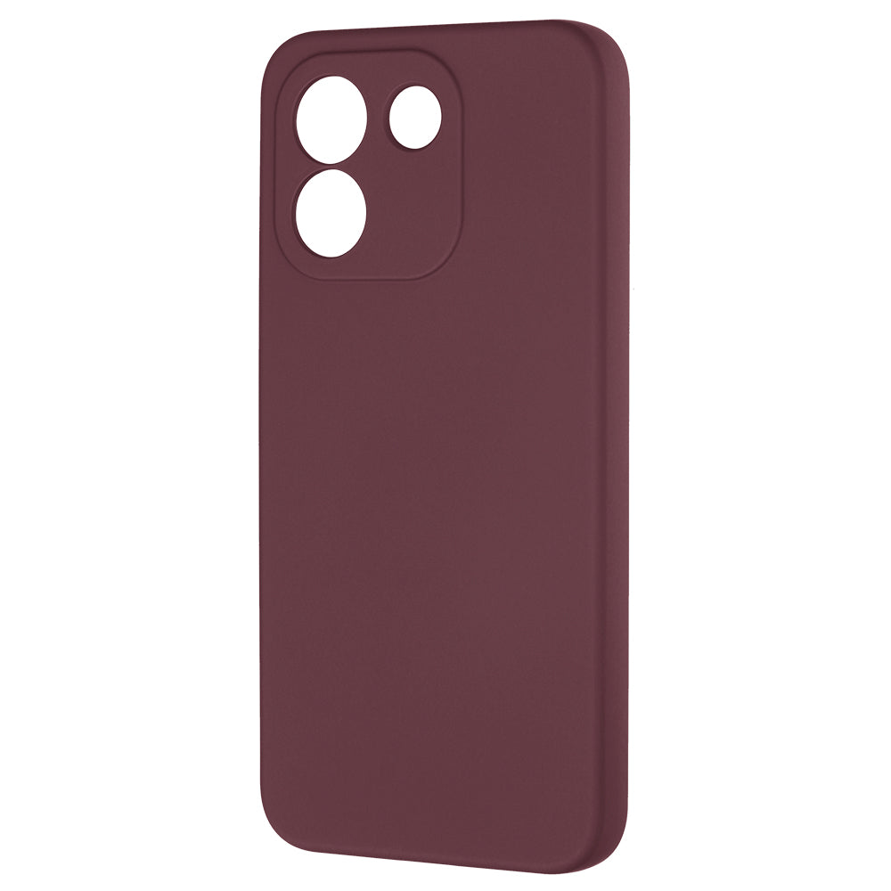 Etui do Xiaomi Redmi Note 17 Pro Max, Techsuit, SoftFlex, bordowe