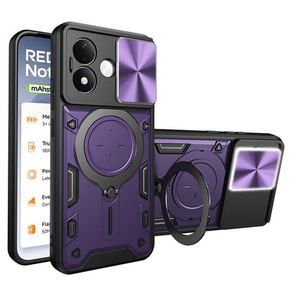 Etui do Xiaomi Redmi Note 17 Pro, Techsuit, CamGuard Pro, fioletowe