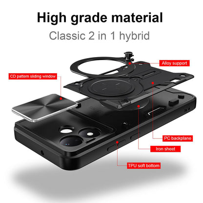 Etui do Xiaomi Redmi Note 17 Pro, Techsuit, CamGuard Pro, czarne