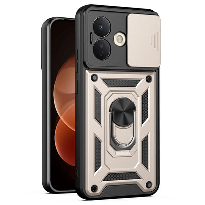 Etui do Xiaomi Redmi Note 17 Pro, Techsuit, CamShield, złote