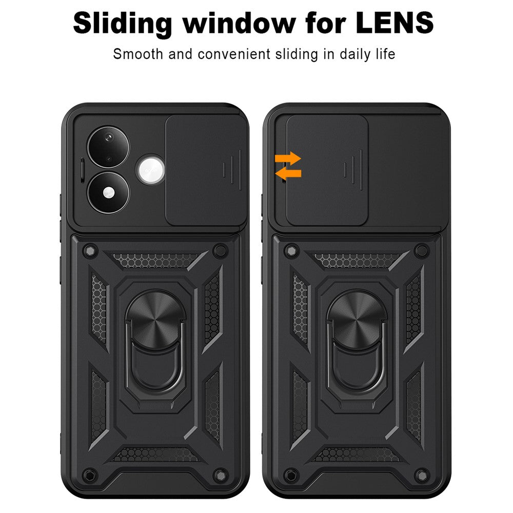 Etui do Xiaomi Redmi Note 17 Pro, Techsuit, CamShield, czarne