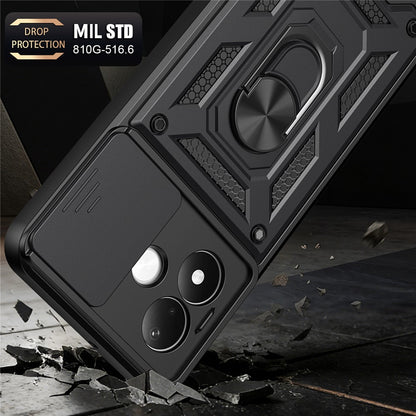 Case for Xiaomi Redmi Note 17 Pro, Techsuit, CamShield, Rose Gold
