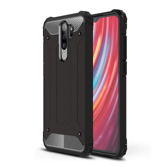 Etui na Xiaomi Redmi Note 8 Pro, Techsuit, Hybrid Armor, czarne