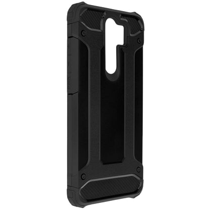 Case for Xiaomi Redmi Note 8 Pro, Techsuit, Hybrid Armor, Black
