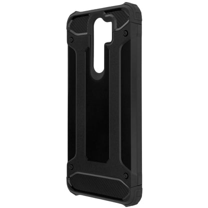Case for Xiaomi Redmi Note 8 Pro, Techsuit, Hybrid Armor, Black