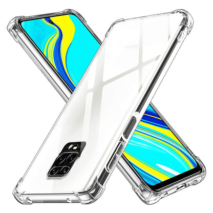 Case for Xiaomi Redmi Note 9S / Note 9 Pro / Note 9 Pro Max, Techsuit, Shockproof Clear, Transparent