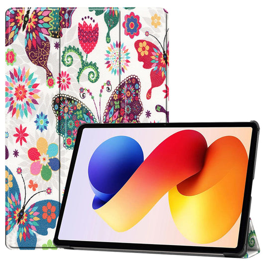 Etui na Xiaomi Redmi Pad 2 Pro, Techsuit, FoldPro Butterfly, Wielokolorowe