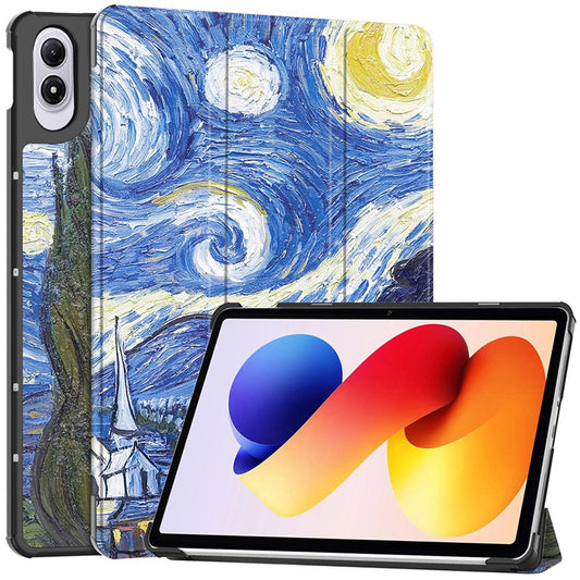 Etui na Xiaomi Redmi Pad 2 Pro, Techsuit, FoldPro Starry Night, Wielokolorowe