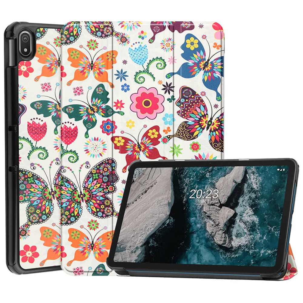 Etui na Xiaomi Redmi Pad 2, Techsuit, FoldPro Butterfly, Wielokolorowe