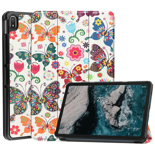Etui na Xiaomi Redmi Pad 2, Techsuit, FoldPro Butterfly, Wielokolorowe