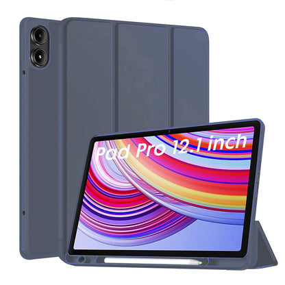 Etui na Xiaomi Redmi Pad Pro / Pad / Pad Pro 5G, Techsuit, Flex Trifold, Granatowe