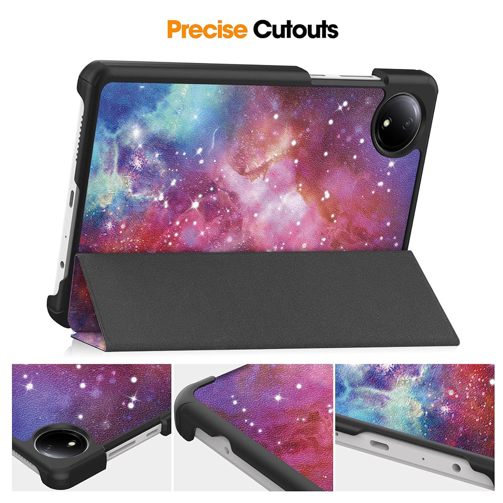 Case for Xiaomi Redmi Pad SE 8.7, Techsuit, FoldPro Galaxy, Multicolor