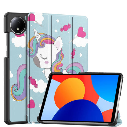 Etui na Xiaomi Redmi Pad SE 8.7, Techsuit, FoldPro Unicorn, Wielokolorowe