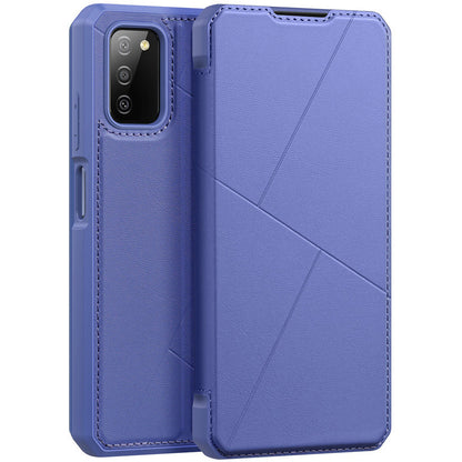 Etui do Samsung Galaxy A03s A037, DUX DUCIS, Skin X, niebieski