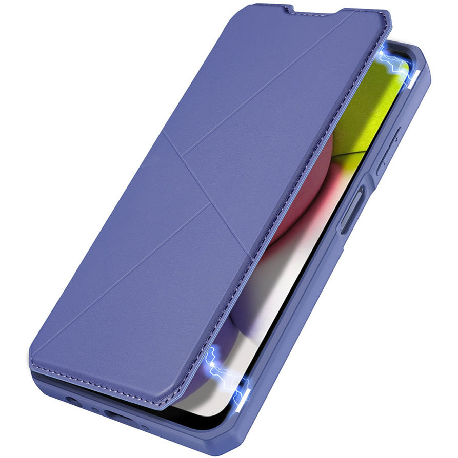 Etui do Samsung Galaxy A03s A037, DUX DUCIS, Skin X, niebieski