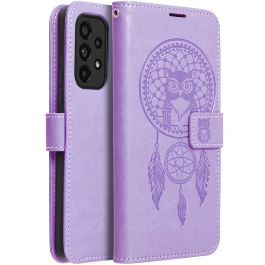 Etui na Samsung Galaxy A22 5G A226, OEM, MEZZO Dream Catcher, Fioletowy