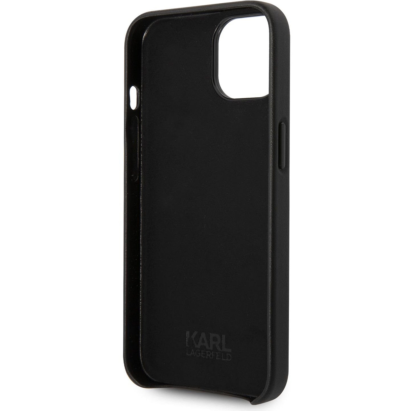 Etui na Apple iPhone 14 Plus, Karl Lagerfeld, Perforated Logo, Czarne