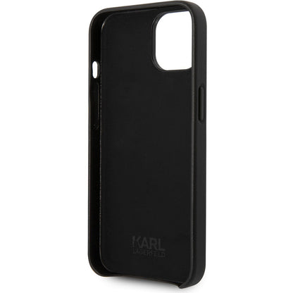 Etui na Apple iPhone 14 Plus, Karl Lagerfeld, Perforated Logo, Czarne