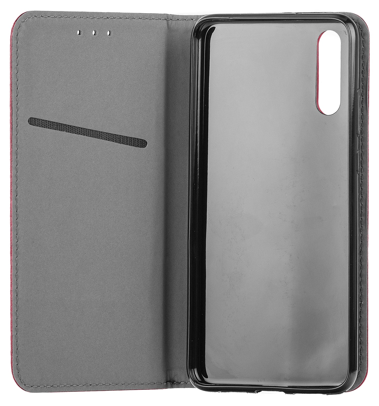 Etui do Samsung Galaxy A13 A135, OEM, Smart Magnetic, Wiśniowy