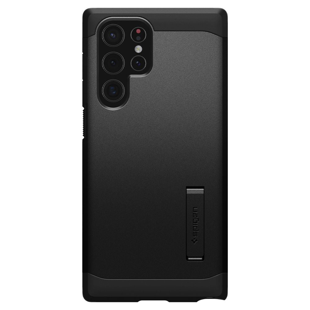 Etui na Samsung Galaxy S22 Ultra 5G S908, Spigen, Tough Armor, Czarne ACS03923