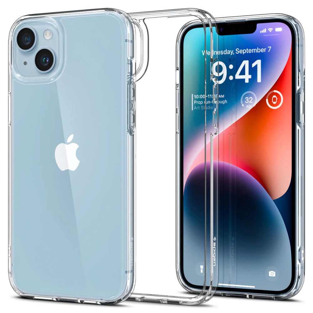 Etui na Apple iPhone 14, Spigen, Ultra Hybrid, Przezroczyste ACS05040