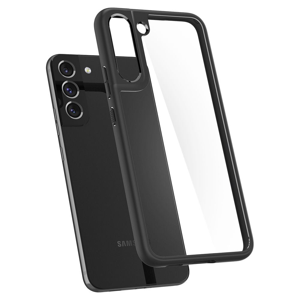 Etui do Samsung Galaxy S22 5G S901, Spigen, Ultra Hybrid Matte, Czarny ACS03989