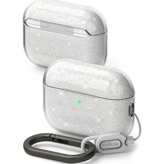 Etui Ringke Air Glitter dla Apple AirPods 3, Przezroczyste