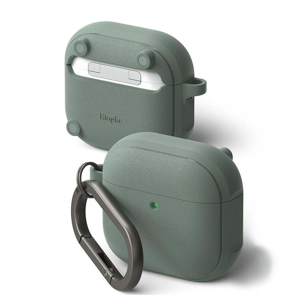 Etui Ringke Onyx Magnetic do Apple AirPods 4, Zielone
