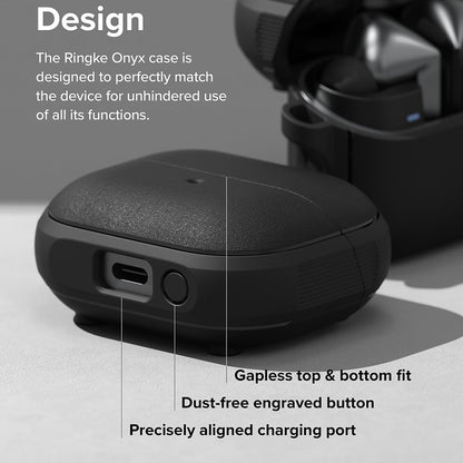 Etui Ringke Onyx Magnetic do Samsung Galaxy Buds3 FE / Buds3 Pro / Buds3, czarne