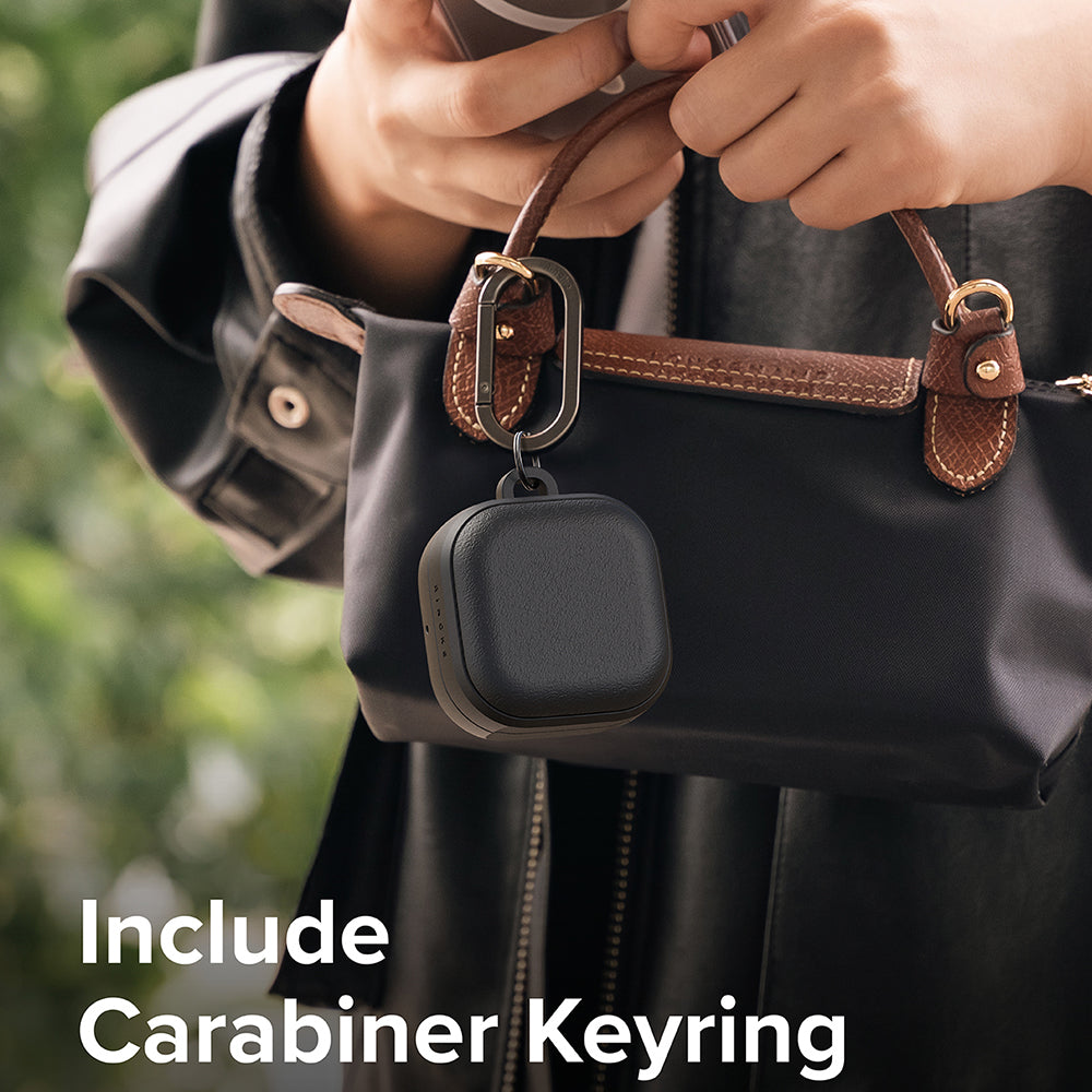 Etui Ringke Onyx Magnetic dla Samsung Galaxy Buds4 / Buds4 Pro, Czarne