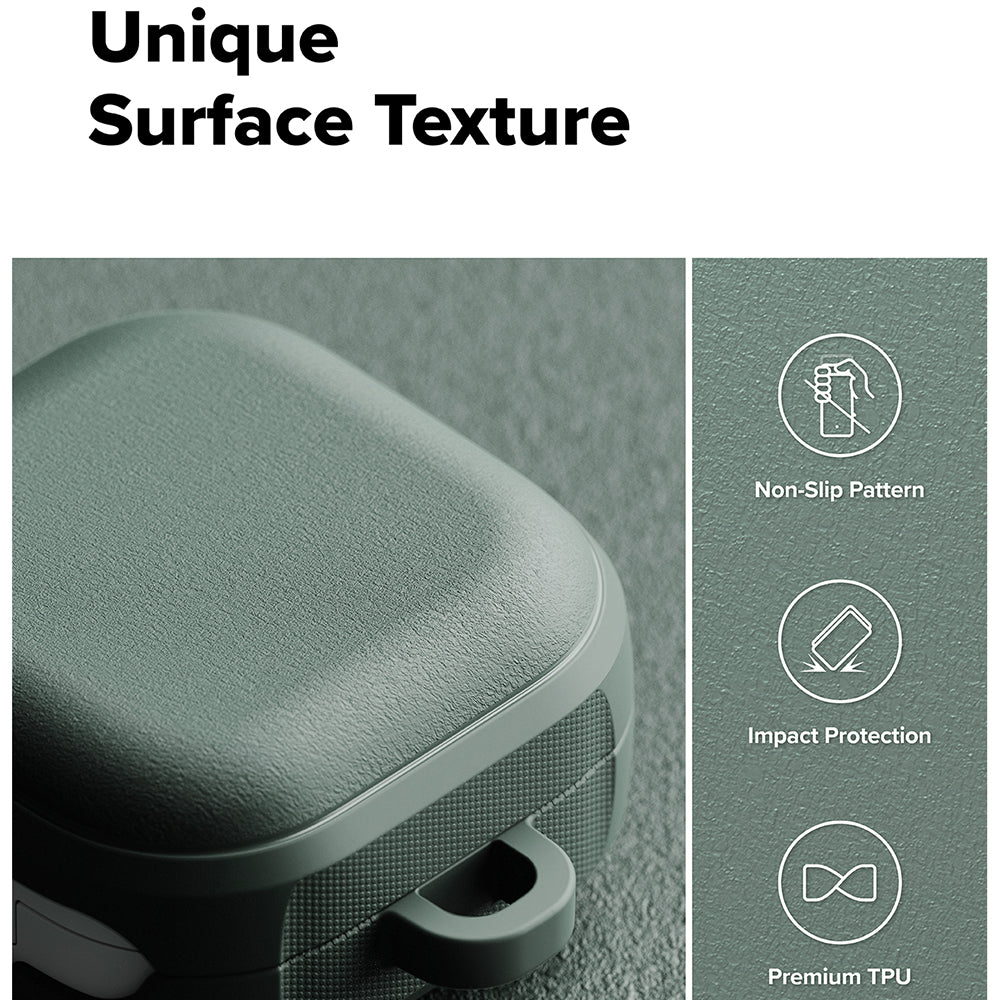 Etui Ringke Onyx Magnetic dla Samsung Galaxy Buds4 / Buds4 Pro, Zielone