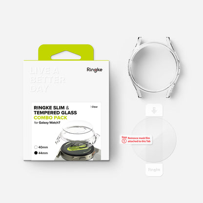 Ringke Slim Case for Samsung Galaxy Watch7 44mm, Transparent