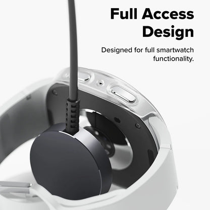 Etui Ringke Slim do Samsung Galaxy Watch8 40mm, Zestaw 2 sztuki, Przezroczyste