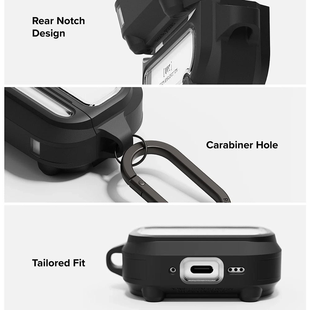 Etui Ringke UX do Apple AirPods Pro 3, Przezroczyste