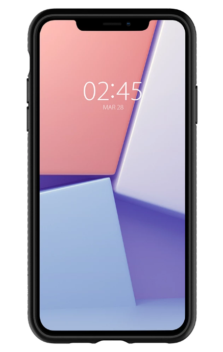 Etui na Apple iPhone 11, Spigen, Liquid Air, Czarne 076CS27184