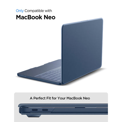 Etui Spigen Airskin do Apple MacBook Neo 13 cali, Przezroczyste Matowe ACS11543