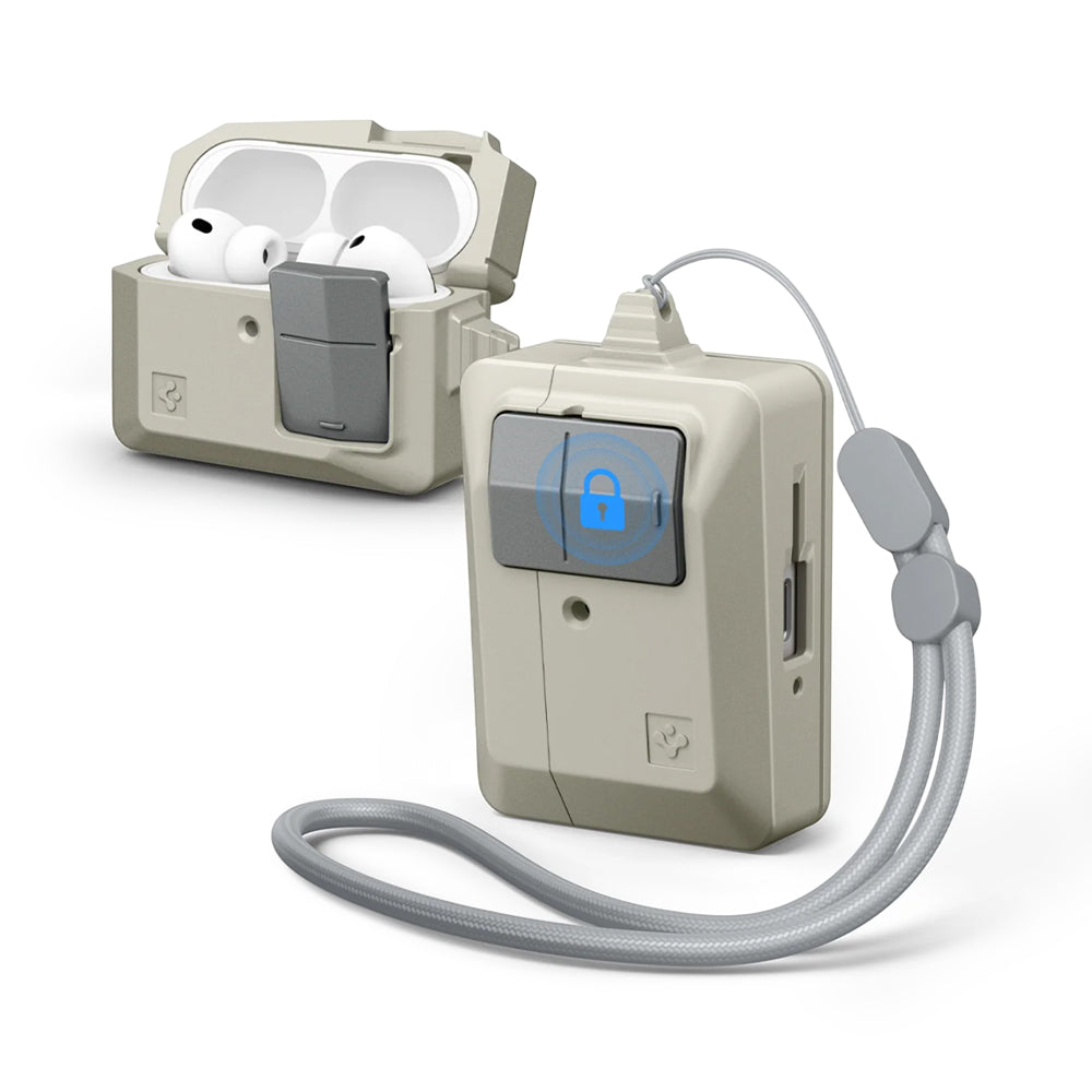 Etui Spigen Classic LS dla Apple AirPods Pro 3, Kremowy ACS10978