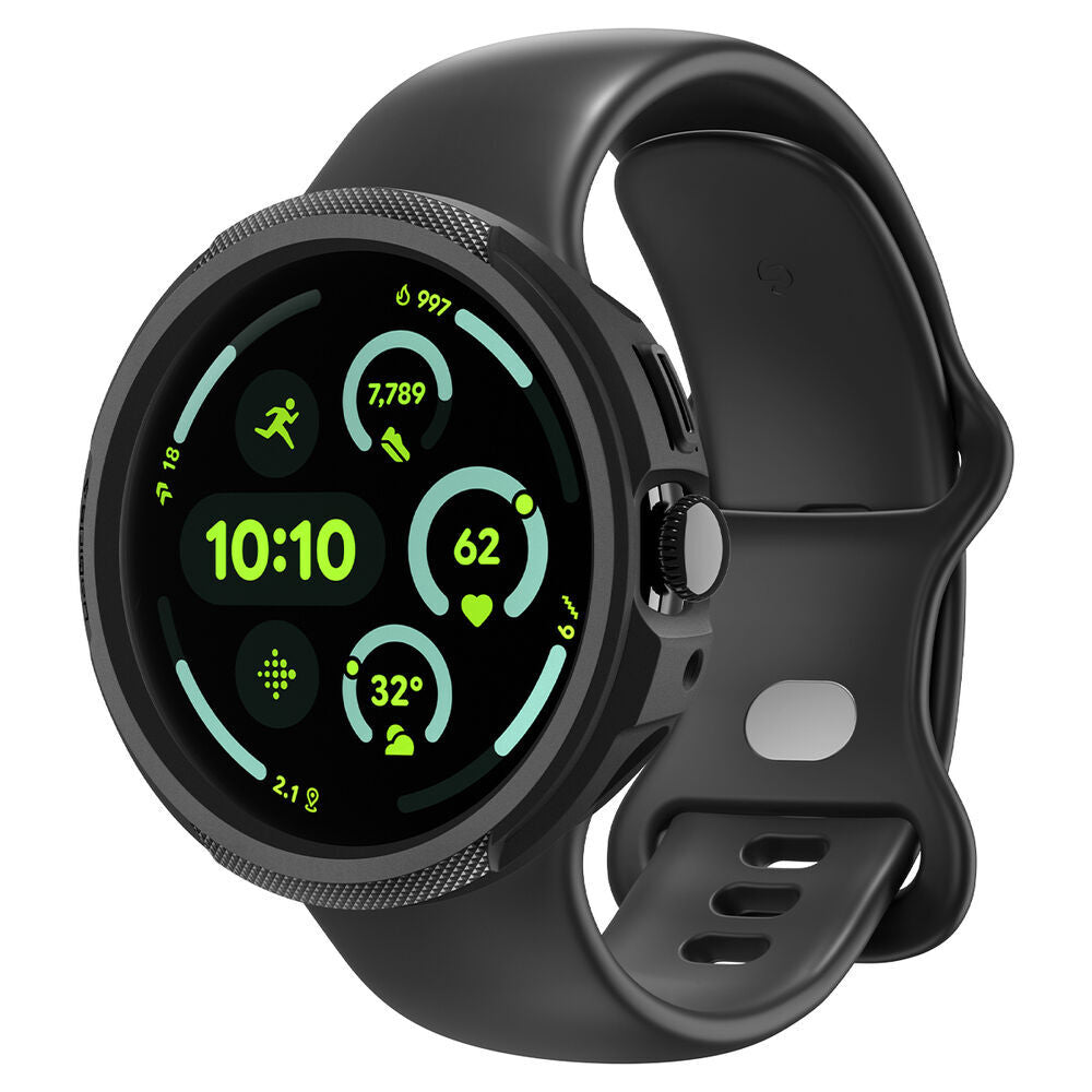 Etui Spigen Liquid Air do Google Pixel Watch 4 41mm, Czarny Mat ACS09483