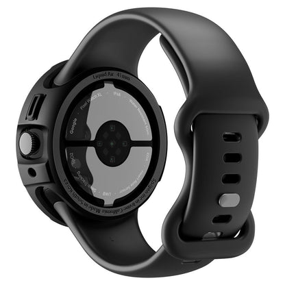 Etui Spigen Liquid Air do Google Pixel Watch 4 41mm, Czarny Mat ACS09483