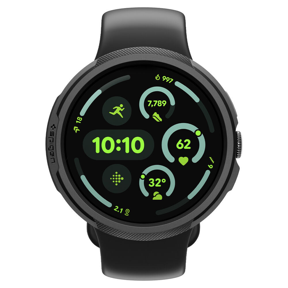 Etui Spigen Liquid Air do Google Pixel Watch 4 41mm, Czarny Mat ACS09483